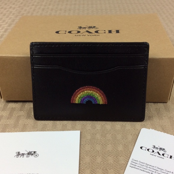 Coach Handbags - NWT Coach Rainbow Wallet AUTHENTIC